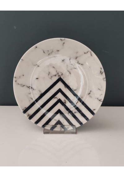 Galeri Kristal Sierra 19 Cm Pasta Tabağı Denzi Form