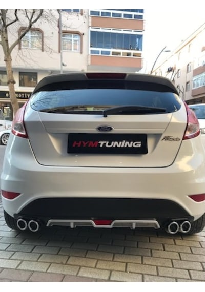 Ford Fiesta Difüzör - Difizör Yeni Model 2011 - 2017 Egzozlu