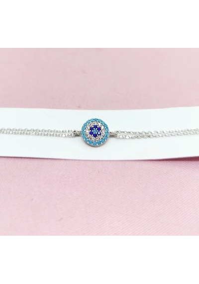 Oriental Kuyumculuk Jewellery Nazar Boncuğu Gümüş Bileklik Gümüş