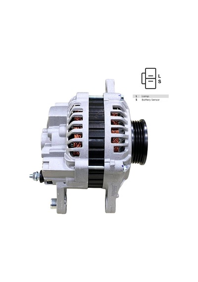 12v Alternatör Dinamo 85 A 2 Fiş L-s Hyunda Accent/excel/sonata-mıtsubıshı Colt/galant/lancer