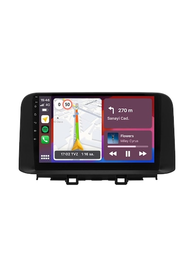 Hyundai Kona Android Multimedya Sistemi 2018-2022 Clarion 4/64