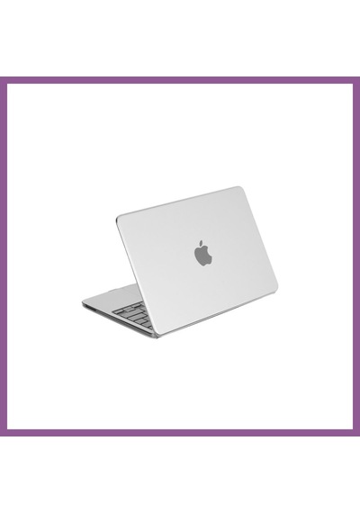 Bezos Macbook Neo Şeffaf Macbook Kapak - Şeffaf Rengaren