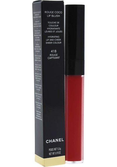 Chanel Rouge Coco Lip Blush Hydrating Lip And Cheek Sheer Colour Likit Ruj 418 Rouge Captivant