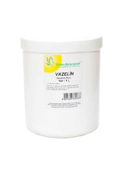 Saf Vazelin Beyaz 1 Lt Pet Kavanoz