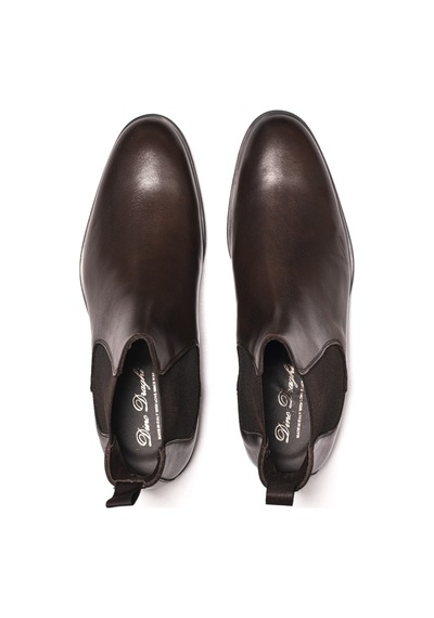 Testa Di Moro Bot Erkek 1027-vıtello Dino Draghi Chelsea Boot Testa Di Moro