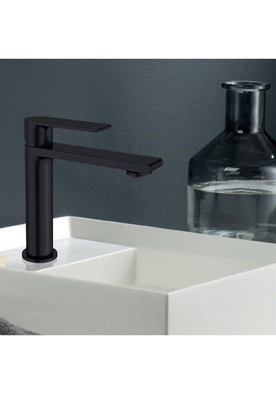 Fm-2315 Siyah Lavabo Bataryası Renkli