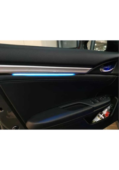 Honda Civic Fc5 Uyumıu Iç Kapı Döşeme Çıtası 4 Parça Maviambiyans (520627068)