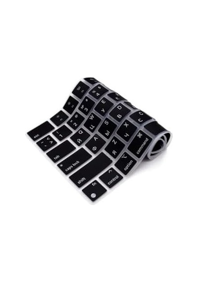 Apple Uyumlu MacBook Rusça Klavye Koruyucu Us Amerikan Enter M1-m5 A2681 A3113 A3240 A3449 A2941 A3241 A2442 A2
