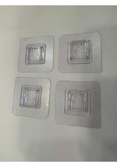 Yedek Yapıştırıcı Sticker Duvar Yapışkan Sihirli Banyo Düzenleyici Yedek Yapıştırıcısı 4 Adet