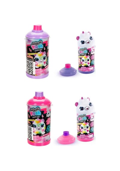 45521 Sun-cnl-hobi Set Aırbrush Plush Mystery Mını Plush Neon Serıes 2 - Izbp-892677 1 Adet