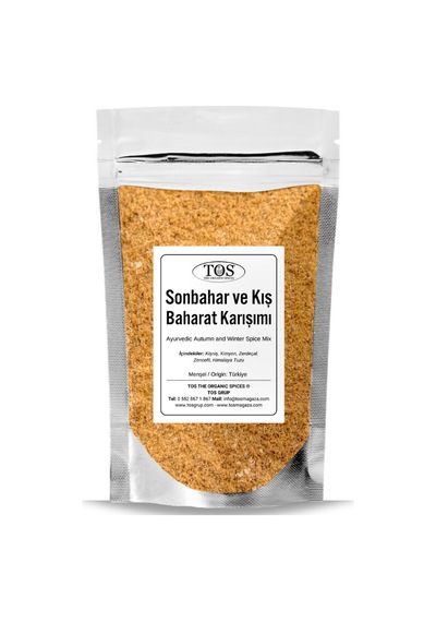 Tos The Organic Spices Ayurveda Sonbahar ve Kış Baharat Karışımı 100 G
