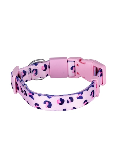 Swissplus Urban Paws Pink Leo Recycled Köpek Tasması - 20 Mm Beyaz - Pembe