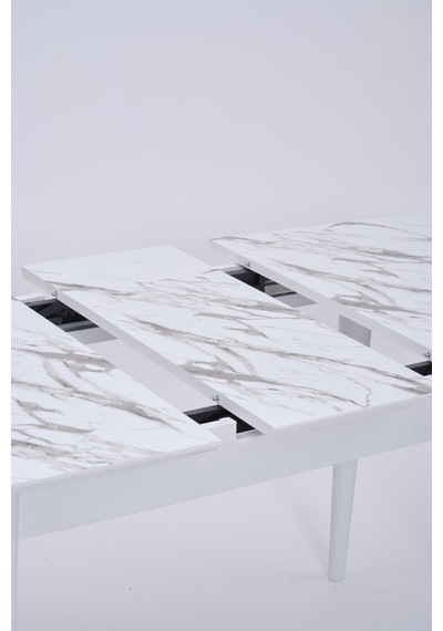Venüs Otomatik Açılır Mdf Mutfak Masası 80x120 beyaz