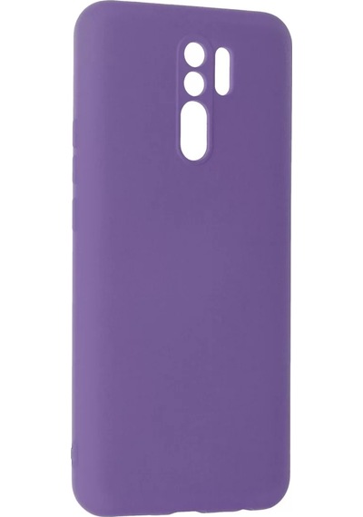 Newface Xiaomi Redmi 9 Kılıf Nano İçi Kadife Silikon - Mor