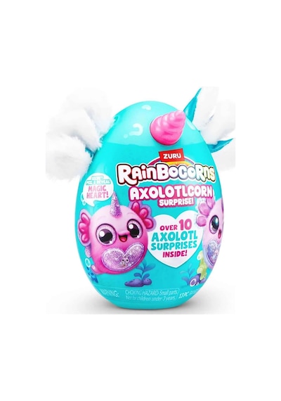 Giochi Preziosi Rainbocorns Axolotlcorn Sürpriz Peluş Rar35000 92120tq1 Beyaz Turkuaz 3lü Kulak Çok Renkli