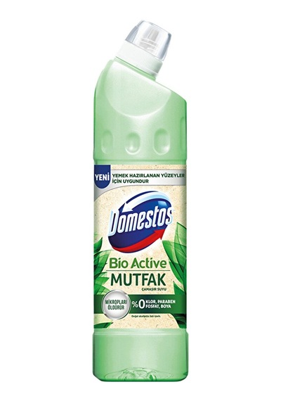 3 Adet Domestos Bio Active Çamaşır Suyu 750 Ml Tekli