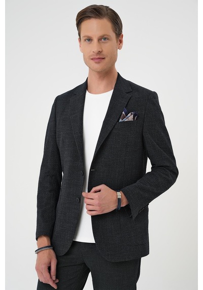 Efor Comfort Fit Torba Cep Pötikare Gofre Kumaş Esnek Casual Lacivert Ceket C 669 Lacivert Efor Comfort Fit Torba Cep Pötikare Gofre Kumaş Esnek Casual Lacivert Ceket C 669 Lacivert