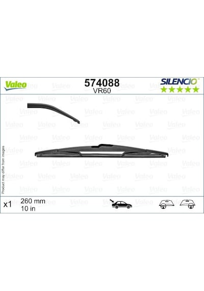 Sılecek - 495 - Supurgesı Arka 260mm Mercedes B-class W246 11 18 . Renault - Spt-gld - Captur 20