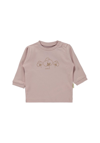 Civil Baby Organik Pamuklu 1-9 Ay Sweatshirt - Pembe