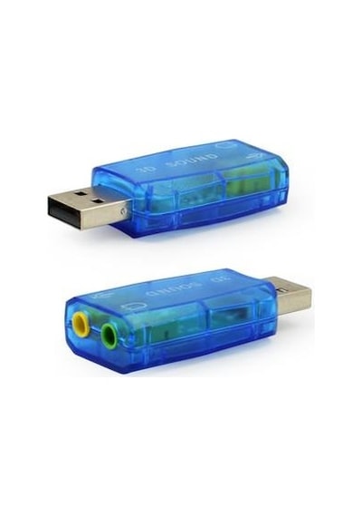 Usb Ses Kartı 3D 5+1 Ses Kartı Usb Sound Controller