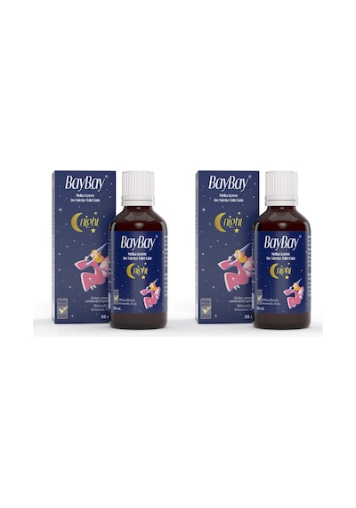 Baybay Night Damla 50 Ml 2 Adet Baybay Night Damla 50 Ml 2