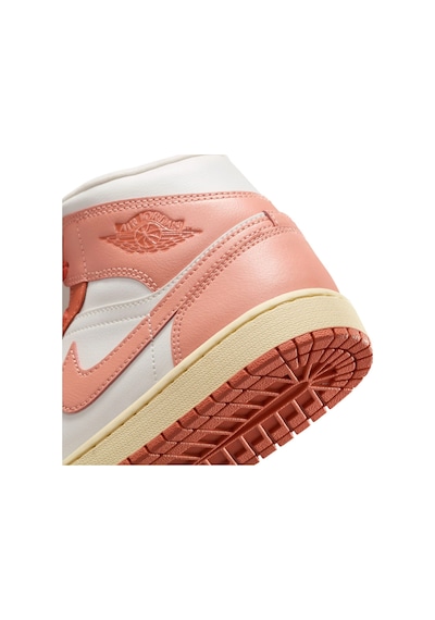 Nike Air Jordan 1 Mid 'madder Root' Kadın Basketbol Ayakkabısı Bq6472-180 Çok Renkli
