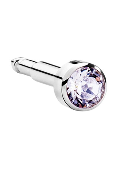 Mini Boy Steril Tragus Kıkırdak Kulak Delme Küpesi 3 Çift Nina Crystal Günlük Kullanıma Uygun Gümüş