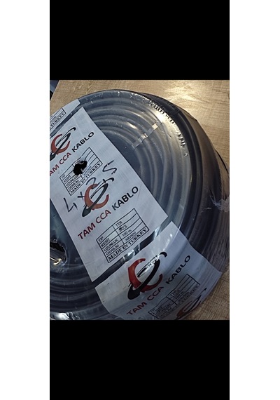 100 MT 4x2,5 MM CCA TTR TAM KESİT ÇOK TELLİ ELEKTRİK KABLOSU