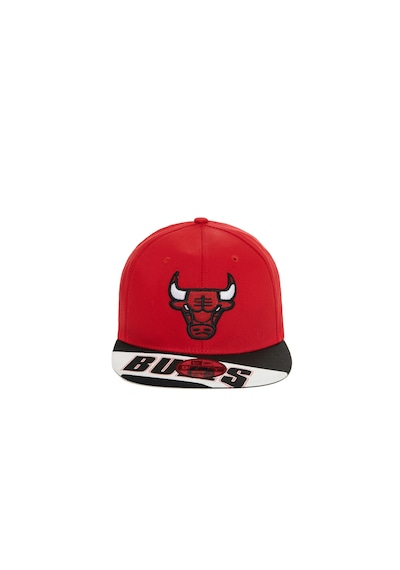 Berellini Bulls Hip-hop Şapka Özel Kolleksiyon Kırmızı - Siyah