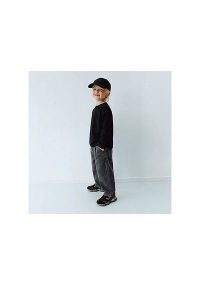Poala Kids Antrasit Balloon Jeans