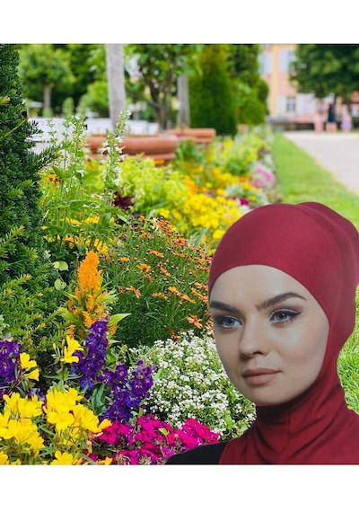 Enefendi Boyunluklu Bone , Spor Bone , Hijab , Tesettür, Siyah , Geçmeli Hazır Bone Çok Renkli