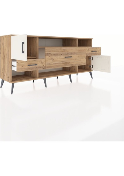 Hyperion Konsol 3 Raflı 3 Çekmeceli 2 Kapaklı 176x44x83 Çam-aytaşı/çam Aytaşı/çam Hyperion Konsol 3 Raflı 3 Çekmeceli 2 Kapaklı 176x44x83 Çam-aytaşı/çam Aytaşı/çam
