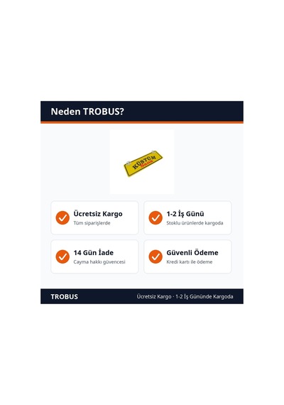 Trobus Vantuzlu Dekor Plaka Cam Süsü Küstüm Sana Yazılı 22x7,5 Cm Sarı
