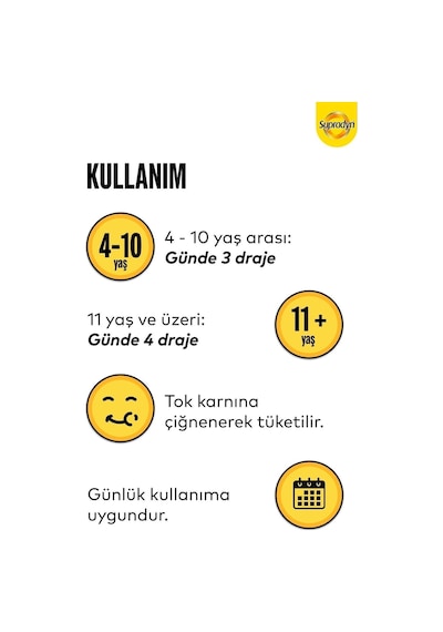 Supradyn Kids 60 Tablet 2 Adet