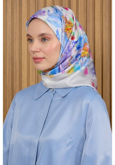 Aker Sura İpek Eşarp - 2026 İlkbahar-yaz -a9126701m Gri-352