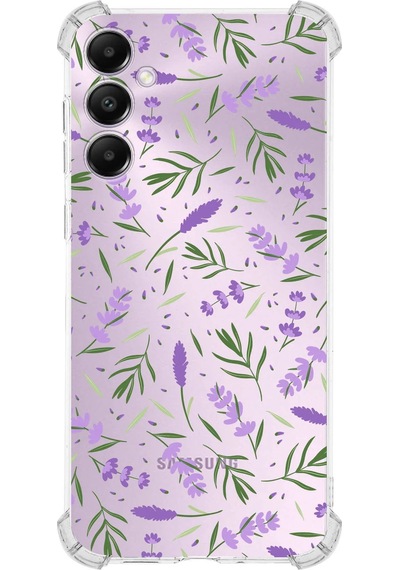 Prinrify Galaxy A05s Uyumlu Water Color 3 Baskılı Şeffaf Köşe Korumalı Antişok Kılıf