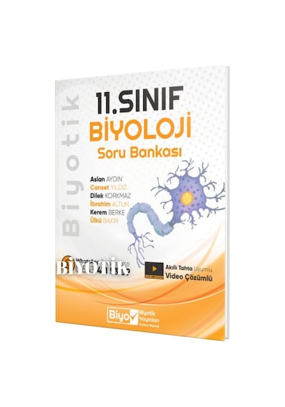 Biyotik Yayınları 11. Sınıf Biyoloji Soru Bankası