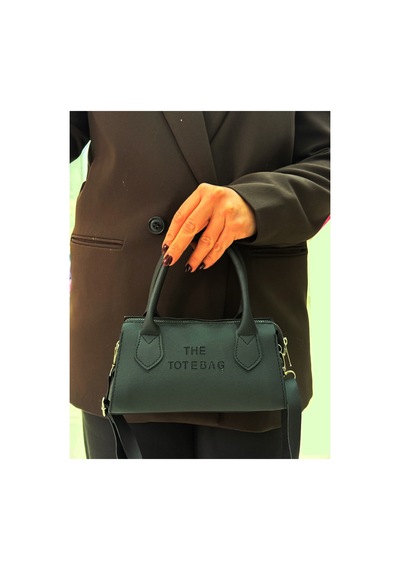 Soylu Çanta Tote Bag Mini Çanta Kadın Omuz Ve El Çantası 20x12x 8 Cm Siyah