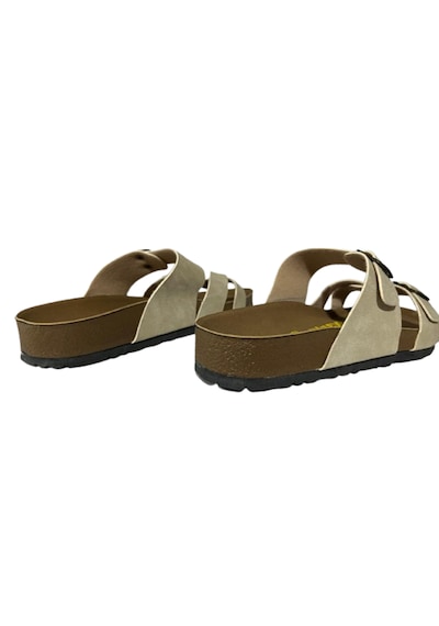 Mulex 1253 Unisex Anatomik Taban Günlük Parmak Arası Terlik Bej