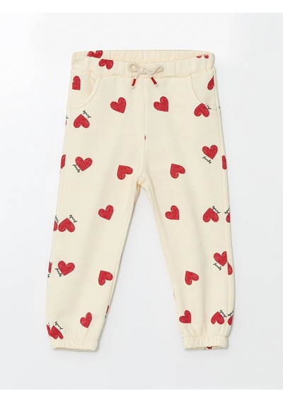 LC Waikiki Lcw Kids Ekru Beli Lastikli Kalın Baskılı Kız Çocuk Eşofman Alt Ecru Prınted LC Waikiki Lcw Kids Ekru Beli Lastikli Kalın Baskılı Kız Çocuk Eşofman Alt Ecru Prınted