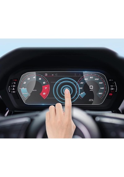 Audi A3 Ekran Koruyucu 12.3 İnç Dijital Gösterge Nano ' Sadece Ekran Koruyucu