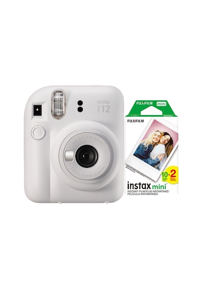 Fujifilm Instax Mini 12 Fotoğraf Makinesi + Askı + Pil + 20'li Film