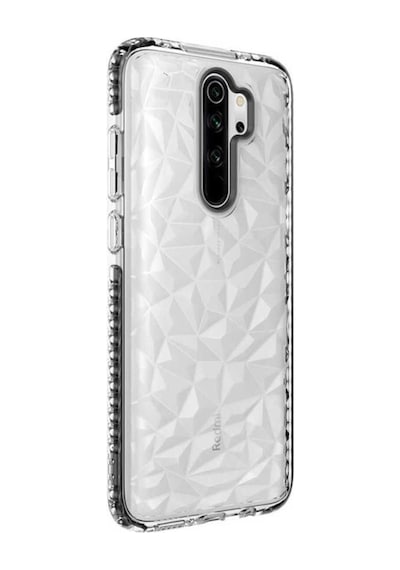 Xiaomi Redmi Note 8 Pro Kılıf Zore Buzz Kapak Siyah