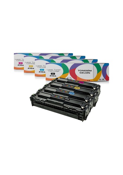 Hp 410A-Cf410A Set Uyumlu Toner-Hp Color Laserjet Pro Mfp M477Dw