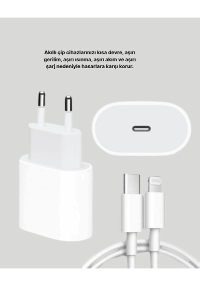 20w Usb-c Şarj Cihazı, Apple iOS Tam Uyumlu Hızlı 0