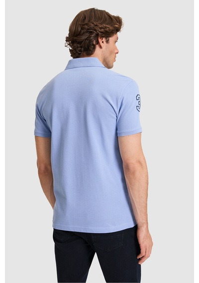 U.s. Polo Assn. Erkek Lila Tişört Basic 50326920-vr245 Lavanta