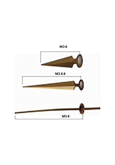 18 Mm Uzunlukta Sessiz Duvar Saati Mekanizması, 1 Adet Set 0240-keçe-şekilli-48cm