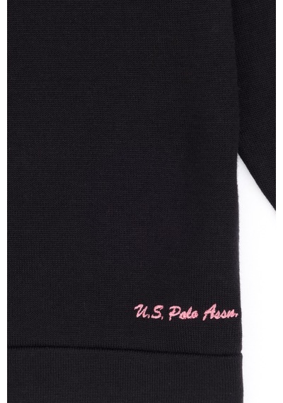 U.s. Polo Assn. Kız Çocuk Siyah Kazak /triko 50316288-vr046 Sıyah