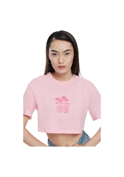 Loft Kadın Tişört Lf2032111-pembe