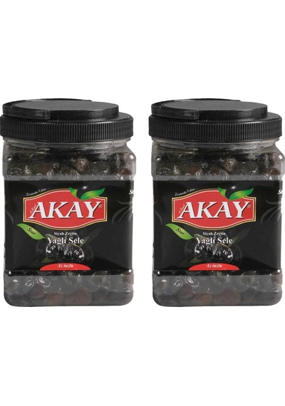 Akay Zeytin 201 - 230 Kalibre Star Yağlı Sele 2 x 1 KG